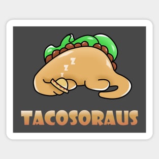 Cartoon Tacosaurus Sticker